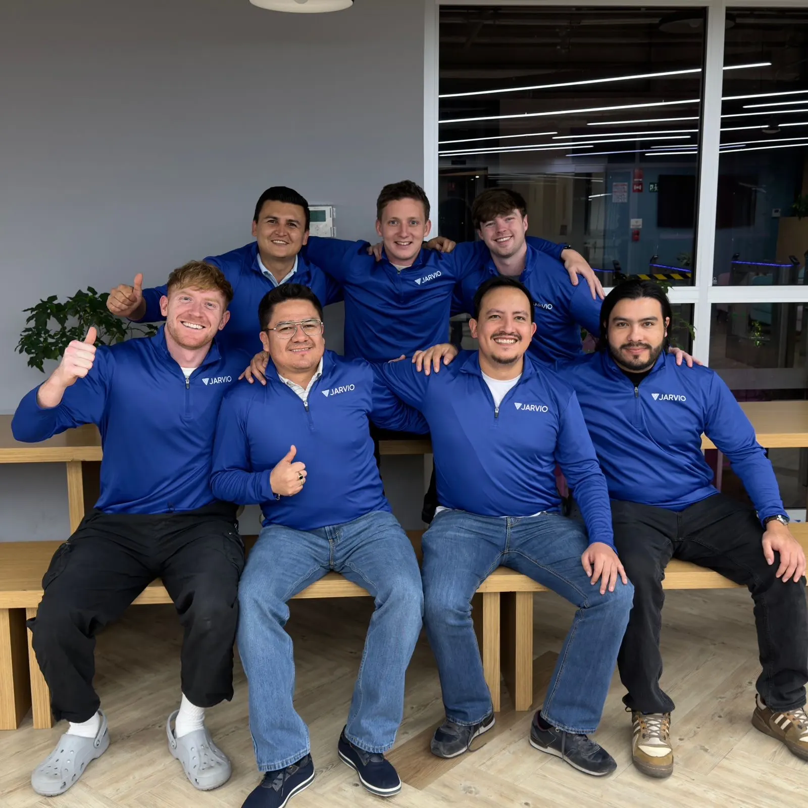 The Jarvio team at our office